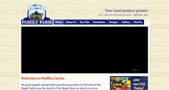 Desktop Screenshot of hedlinfarms.com